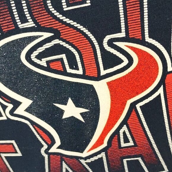 NFL Houston Texans Glitter Woman's Tee - Picture 5 of 7